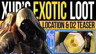 Destiny 2 | NEW PYRAMID TEASER & XUR EXOTICS! Location Today & New Exotic Loot | 29th May