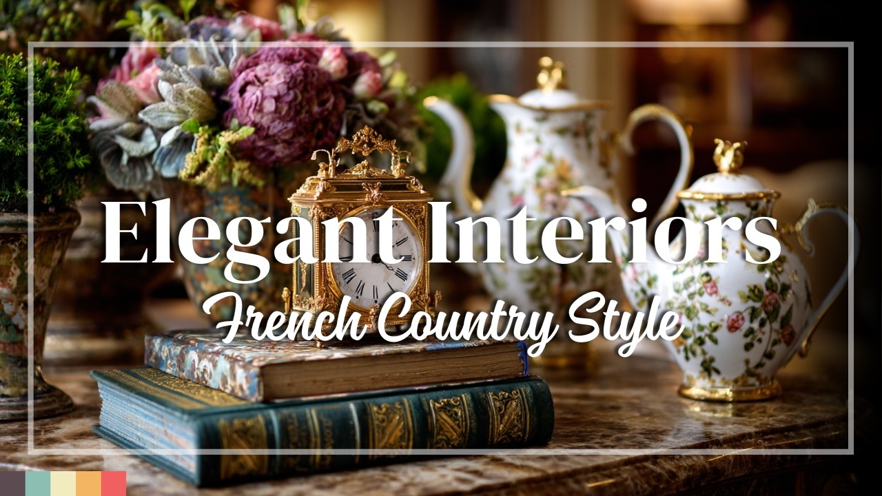 French Provincial Design Ideas for the Whole Home | Curved beauty and delicate refinement throughout