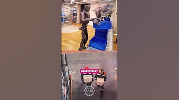 Israeli MenteeBots Go Autonomous #airobot #robotics #logistics #warehouseautomation #automation #ai