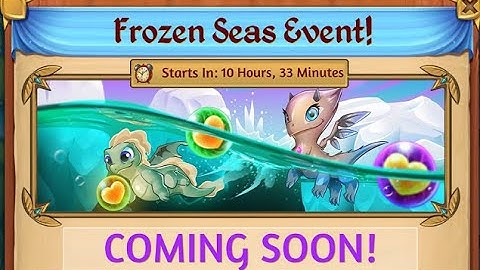 Merge Dragons Frozen Seas Event Starts Today - Doing my daily Dragon Star Farming