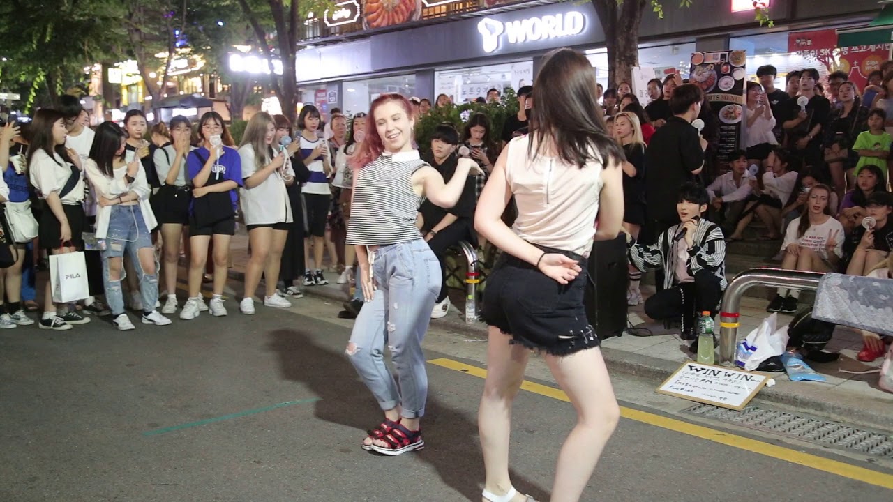 JHKTV]홍대댄스 러시아레드스파크 hong dae k pop dance russia red spark  DDU-DU DDU-DU