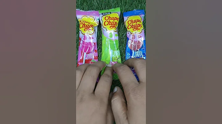 ASMR Chupa Chups Bubble Gum Filled Lollipop 🍭#shorts #viral #lollipop