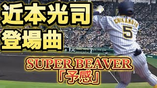 2023 阪神タイガース 近本光司 登場曲 予感-SUPER BEAVER