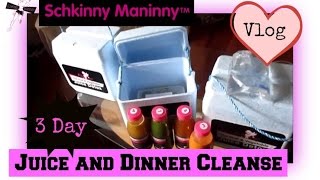 Schkinny Maninny 3 Day Juice and Dinner Cleanse