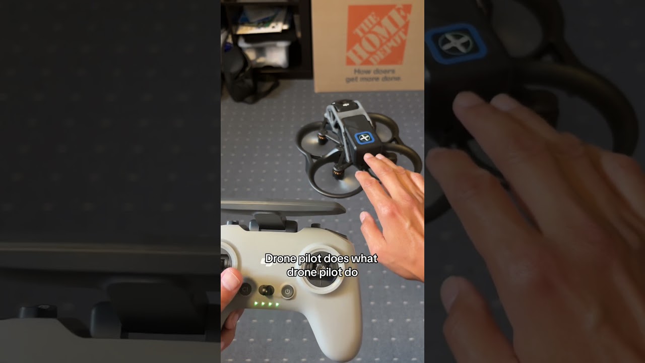 Drone pilot does what drone pilot do 