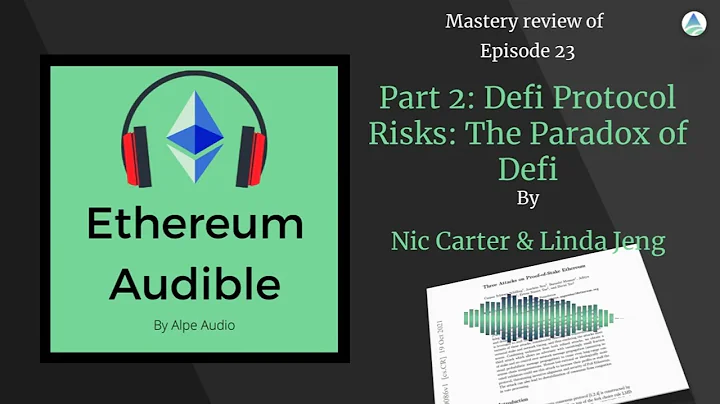 Nic Carter & Linda Jeng || DeFi Protocol Risk: The...