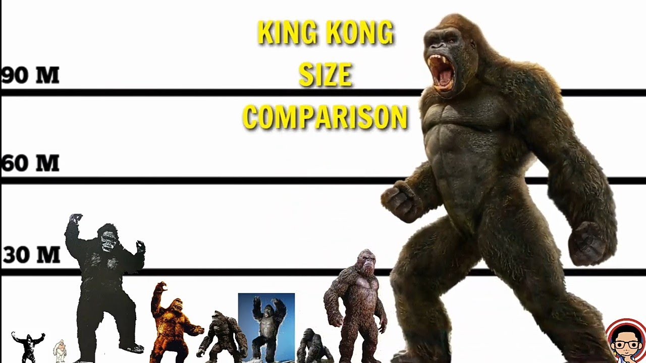 how big is king kong