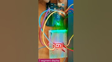 7 segment display ,0-9❤️