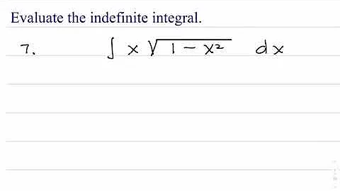 The Substitution Method, Stewart Calculus ET 8th Ed 5.5 #7
