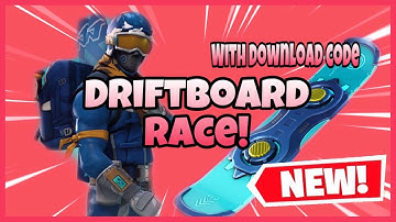 | Driftboard Race! | With Server/Download Code | Fortnite Creative |