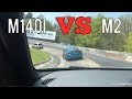 2018 BMW M140i VS BMW M2 On The Nurburgring *NEAR CRASH*
