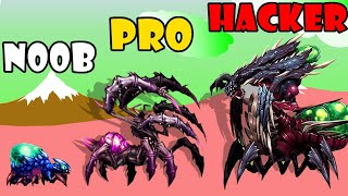 NOOB vs PRO vs HACKER - Insect Evolution Part 715 | Gameplay Satisfying Games (Android,iOS)