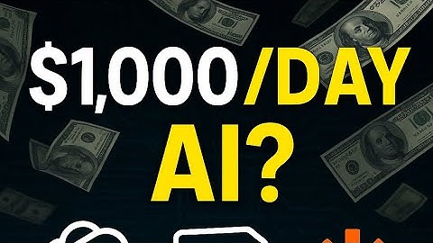 5 AI Tools Making People $1,000/Day (No Skills Needed)