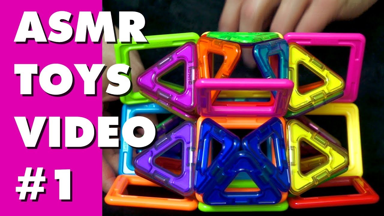 ASMR Toys 1 - Magnetic Shapes