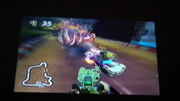 Crash Tag Team Racing Score: Tiki Turbo 51 Kills on Rolling Thunder ( N. Gin )