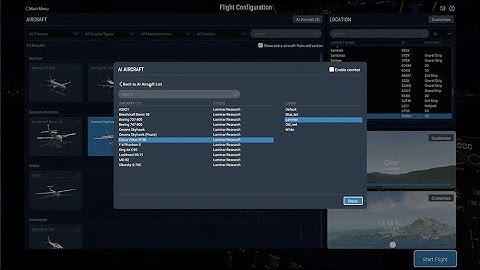 AI Aircraft & Combat