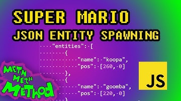 Code Super Mario in JS (Ep 11) - JSON Entity Spawning