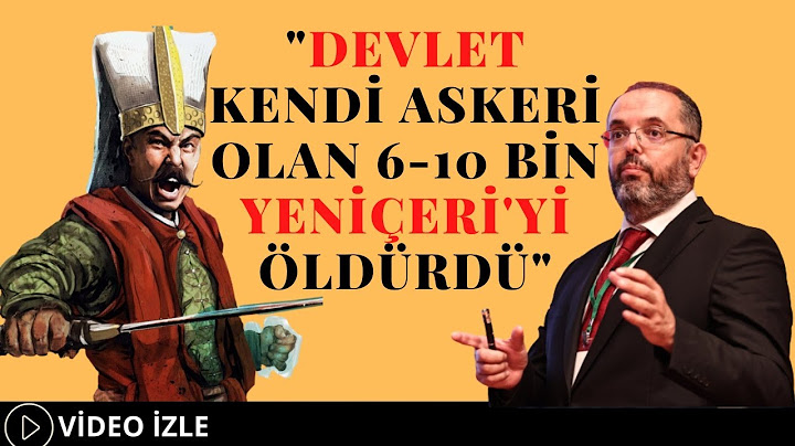 "Devlet Kendi Askeri Olan 6-10 Bin  Yeniçeri'yi Öldürdü" (Prof. Dr. Erhan Afyoncu)