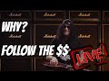 Did Marshall Amps FIRE Slash?  I think so ... Let&#39;s Discuss.  TTK LIVE