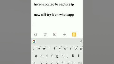 Track whatsapp users IP address / Location
