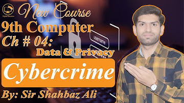 Cyber Crime in Hindi/Urdu | What is Cyber Crime with Examples? | 9th Computer Chapter 4 | Lec - 15