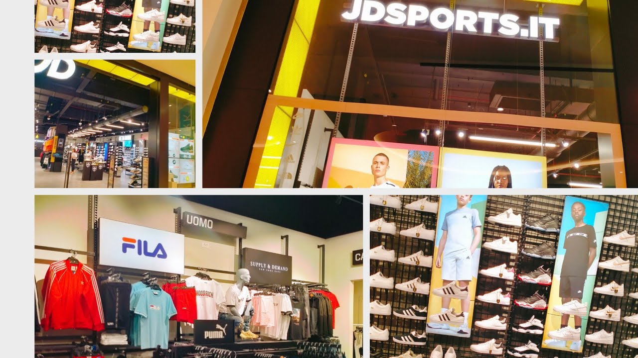 أجيو تشوف الجديد محل JDSPORT.IT di carrefour di Bologna 👍🏼👟