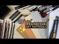 My Charcoal Art Materials | Tagalog Philippines