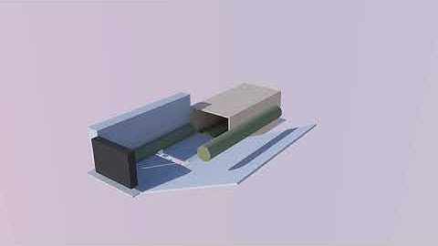 KerkytheaによるMSPhysicsレンダリングアニメーション MSPhysics rendering animation by Kerkythea