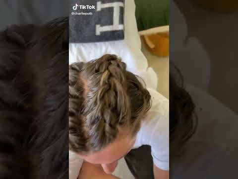 Charlie Puth's french braided hair via tiktok - 27 May 2021 - YouTube