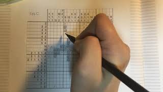 20x20 Nonogram - Pixel Cross with Pencil and Paper screenshot 5