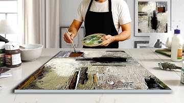 Mastering TEXTURED ABSTRACT on Canvas / ACRYLIC Painting / Texture Art Tutorial 