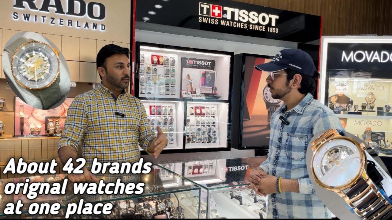 Premium watches of upto 5 lakh😳 | Rado , Tissot | part 1 | watches with real diamond 💎