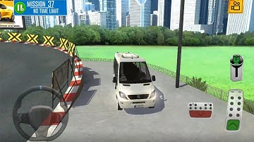 Multi Floor Garage Driver - New Mini Bus Unlocked Driving New Levels Completed - Android Gameplay