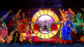GnR Pinball LED Backbox by CoinTaker