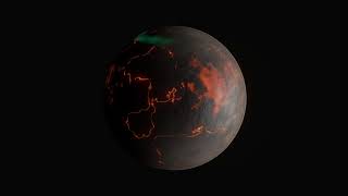 Procedural Lava Planet