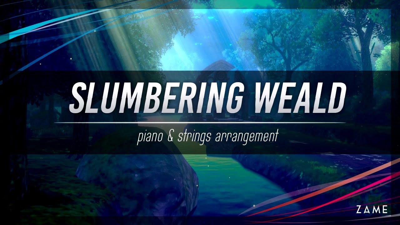 Slumbering Weald: Piano & Strings Arangement ► Pokémon Sword and Shield Music