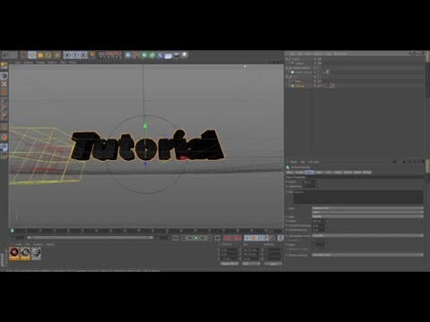 Cinema 4D Tutorial: Motext Plain Effector Bounce