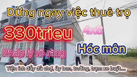 Nhà Ngộp Hóc Môn 2024 | hiếm lắm mới xuất hiện 1 căn góc 2 mặt tiền giá bán rẻ thế này 330tr