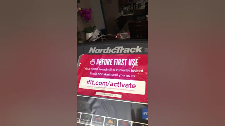 How to activate a new Nordic Track Treadmill for free