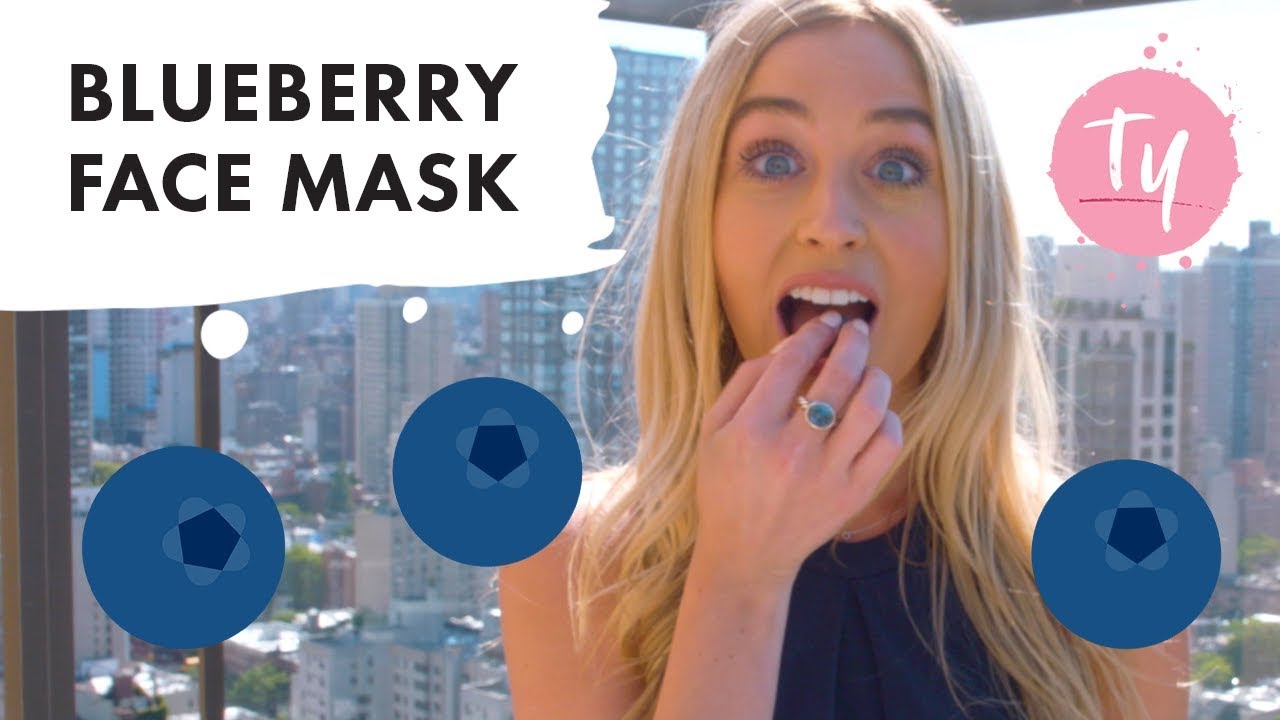 How to Make a BLUEBERRY Face Mask | Treat Yourself with Skyler | Food Network