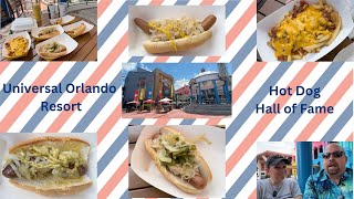 What to try next at Universal Orlando City Walk? Hmmm...Hot Dogs? We tried Hot Dog Hall of Fame.