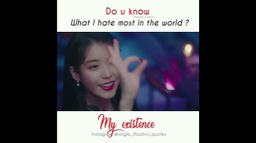 Thumbnail of I hate myself 🙃🤫🙂💔🚶‍♀️ IU / Hotel del Luna kdrama