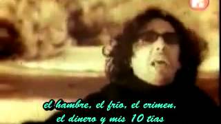 Video thumbnail of "Al lado del camino - Fito Paez Video  letra. El tema que nunca pasará de Moda"