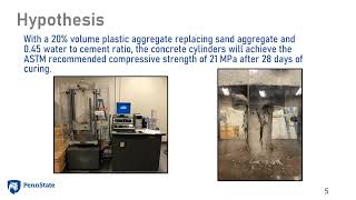 Characterizing Waste Plastic for Use as an Aggregate