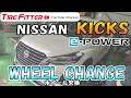 NISSAN KICKS ホイール交換作業動画　#タイヤフィッター