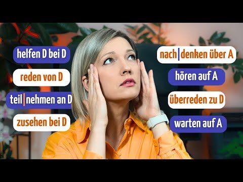 70 немецких глаголов с предлогами на каждый день A1 | A2 | B1 | B2 | C1