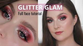 Easy Glitter Eyeshadow Tutorial | JUSTINE JUZ