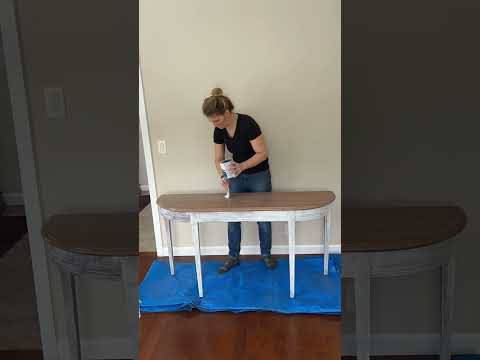 Console Table Makeover