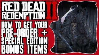 Pre-Order Bonuses and Collector's Editions - Red Dead Redemption 2