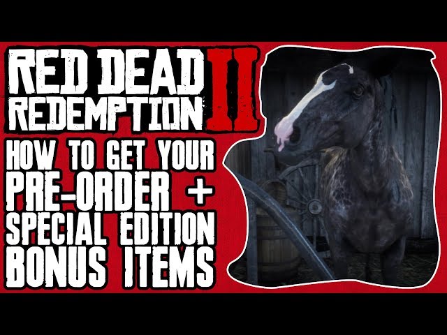 Red Dead Redemption II 2 DLC PS4 PS5 PLAYSTATION War Horse Outlaw Survival  Kit